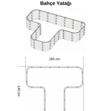 Modüler Yükseltilmiş
Bahçe Yatağı No:14 Kapuçino