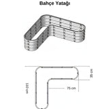 Modüler Yükseltilmiş
Bahçe Yatağı No:19 Kapuçino