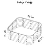Modüler Yükseltilmiş
Bahçe Yatağı No:3 Kapuçino
