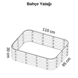 Modüler Yükseltilmiş
Bahçe Yatağı No:5 Kapuçino