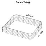 Modüler Yükseltilmiş
Bahçe Yatağı No:9 Gri