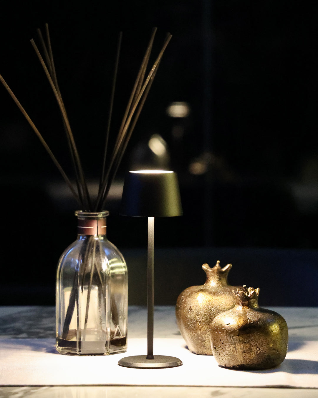 Monte-Carlo Kablosuz Masa Lambası Siyah