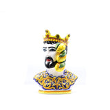 Moor Desenli Büst Heykel