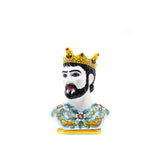 Moor Kral Büst Heykel