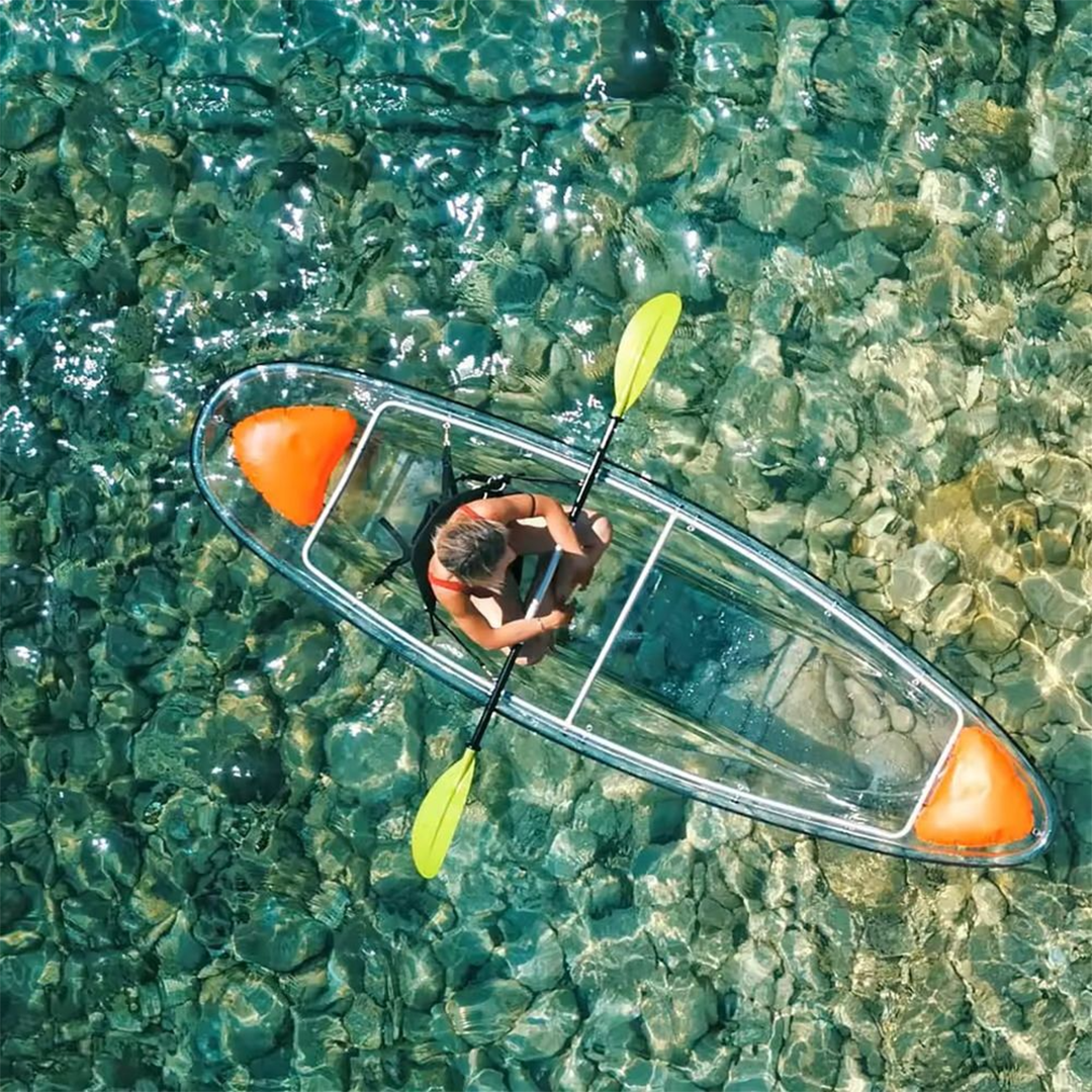 Nereus Tek Kişilik Şeffaf Kano