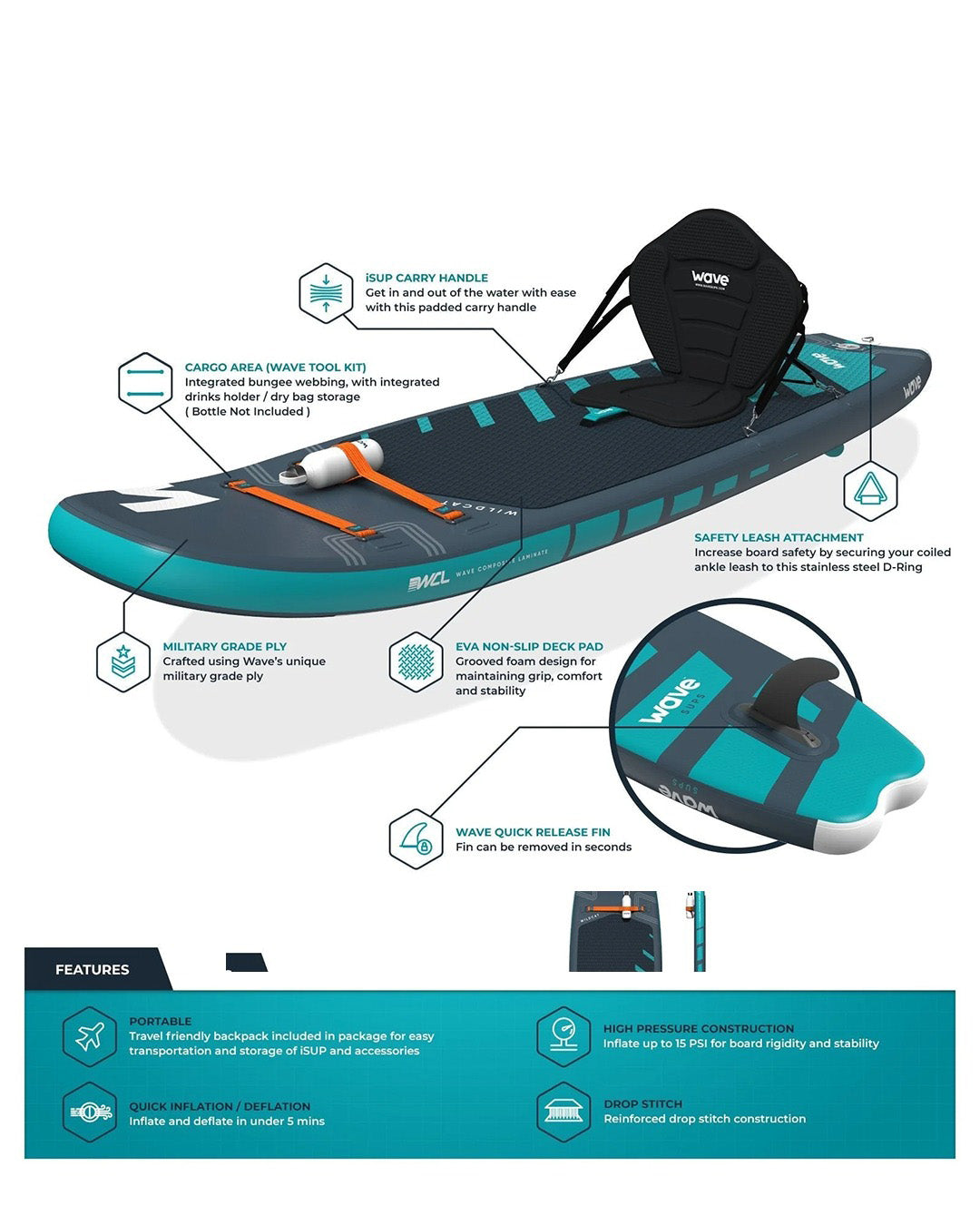 Nilo Yoga Paddle Board 340 Cm