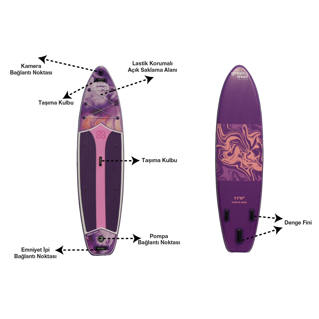 Nilo Yoga Paddle Board / Sup Board 350 cm