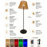 Octavio Kablosuz RGB LED Lambader