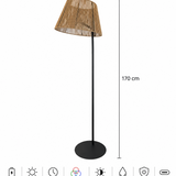 Octavio Kablosuz RGB LED Lambader