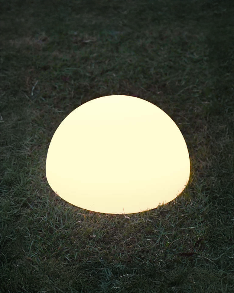 Orbis Solar Yuvarlak Bahçe Lambası - 20 cm