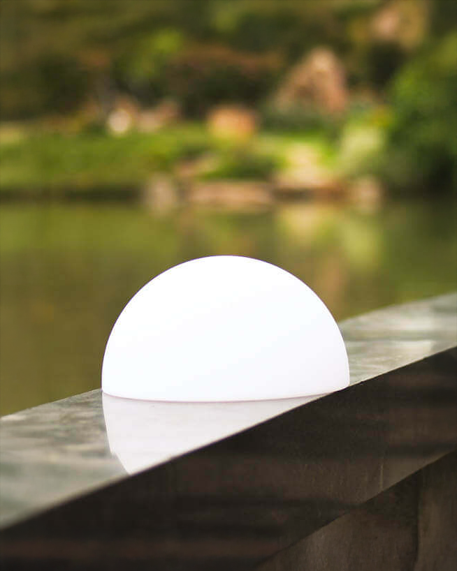 Orbis Solar Yuvarlak Bahçe Lambası - 20 cm