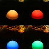 Orbis Solar Yuvarlak Bahçe Lambası 30 Cm