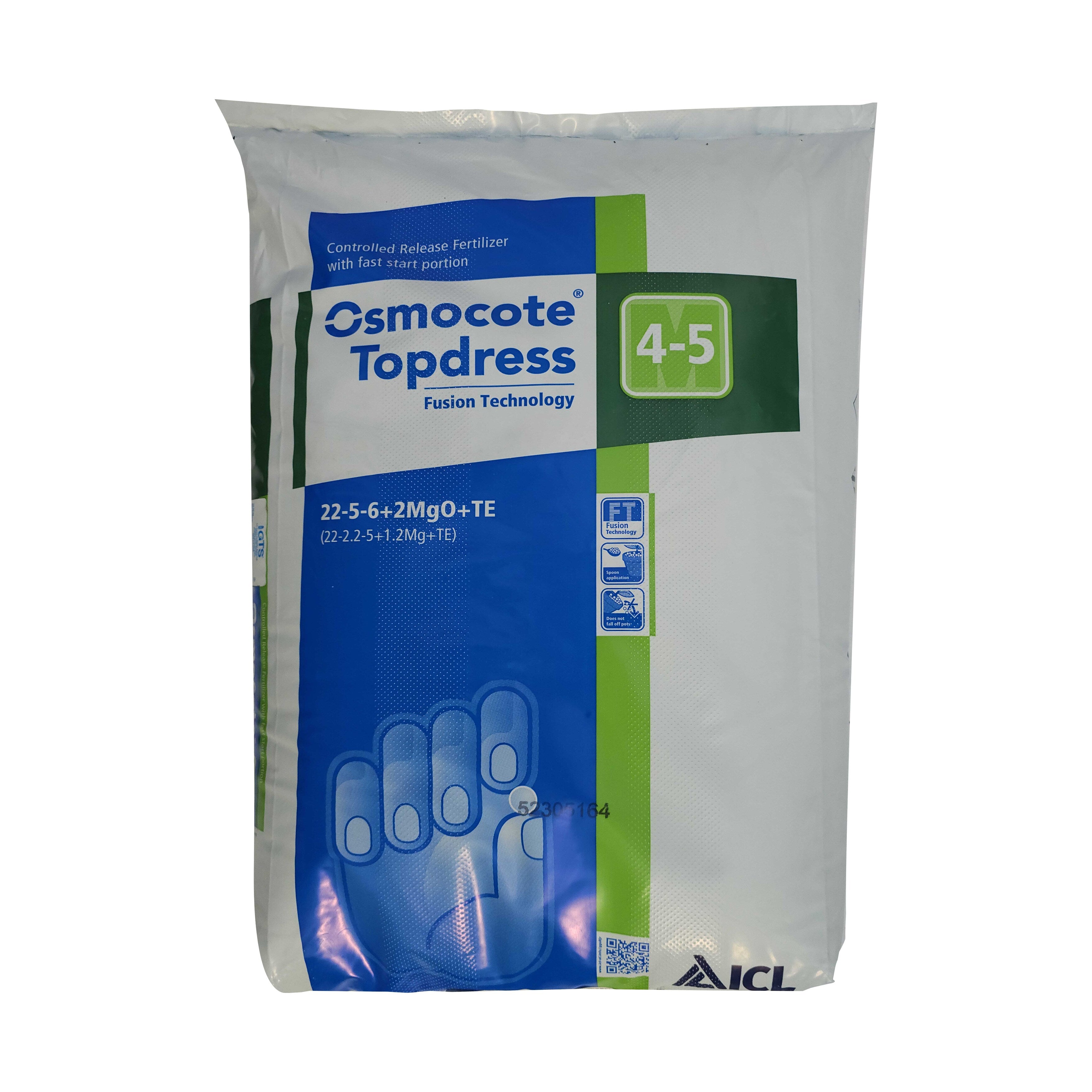 Osmocote  Topdress 22-5-6+2MgO+TE Bitki Gübresi 4-5 Aylık 25 Kg