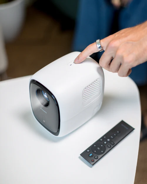 Philips NeoPix 130 Akıllı Ev Projektörü Beyaz