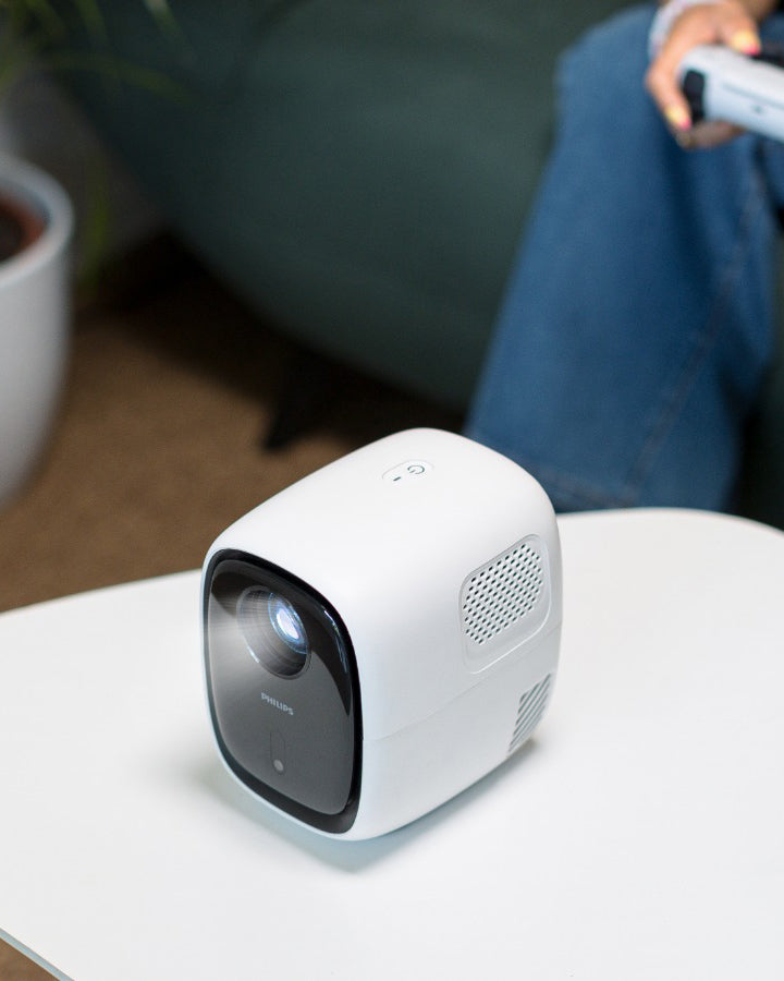 Philips NeoPix 130 Akıllı Ev Projektörü Beyaz