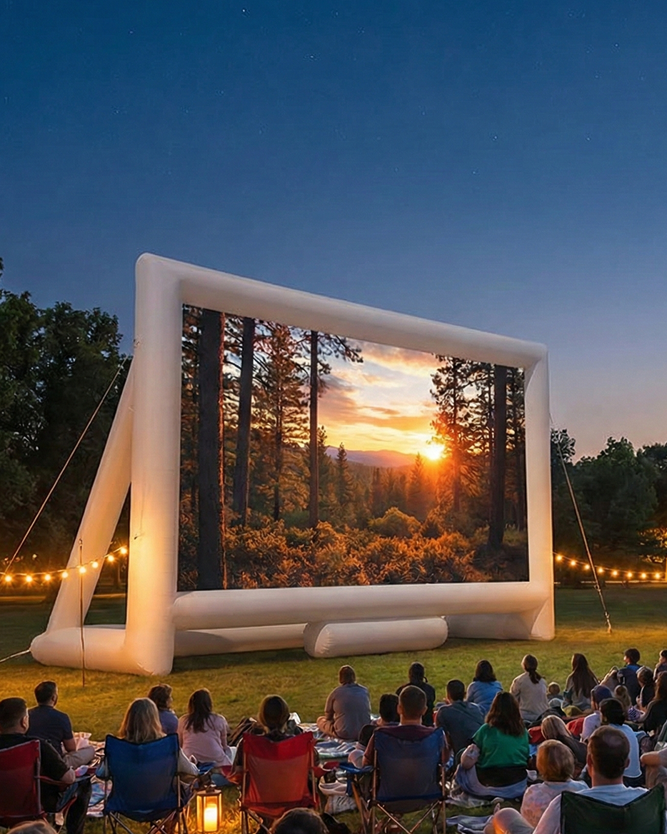 Plus Şişme Yansıtma Ekranı 168 inç