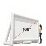 Plus Şişme Yansıtma Ekranı 168 İnç