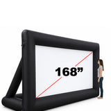 Plus Şişme Yansıtma Ekranı 168 İnç