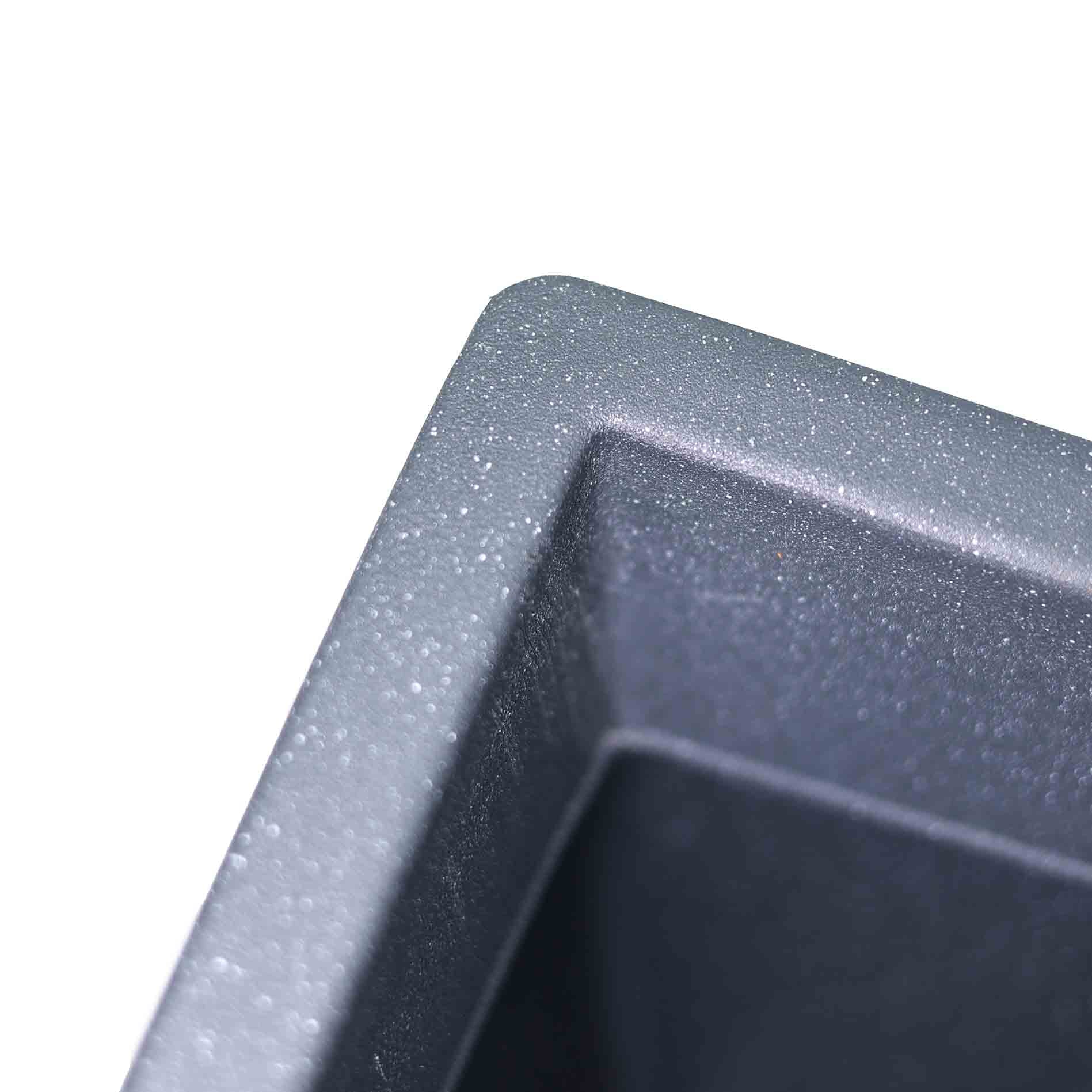 Quadro Veneto 65 Plastik Büyük Saksı Antrasit