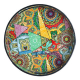 Yuvarlak Ahşap Tepsi Büyük Boy