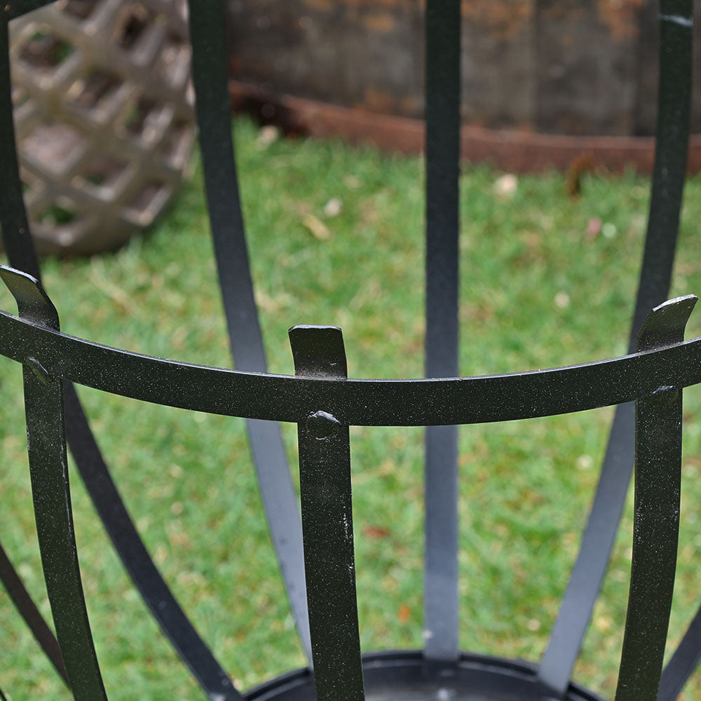 Roma Şöminesi Siyah