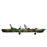 Romance Çift Kişilik Pedallı Balıkçı Kanosu Yeşil Kamuflaj