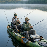 Romance Çift Kişilik Pedallı Balıkçı Kanosu Yeşil Kamuflaj