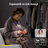 Şarjlı LED Boyun Okuma Lambası Mavi