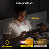 Şarjlı LED Boyun Okuma Lambası Pembe