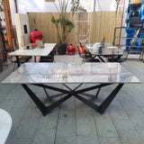 Silver Fantasy Mermer Masa Koyu Gri