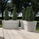 Sirio 78 Plastik Saksı Bej