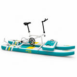 Şişme deniz bisikleti seti pedallı water bike JBL Grip hoparlör ve Intex Flamingo deniz yatağı hediyeli