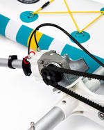 Şişme deniz bisikleti seti pedallı water bike JBL Grip hoparlör ve Intex Flamingo deniz yatağı hediyeli