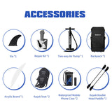 Şişme Kano 2 Yetişkin 1 Çocuk Lacivert