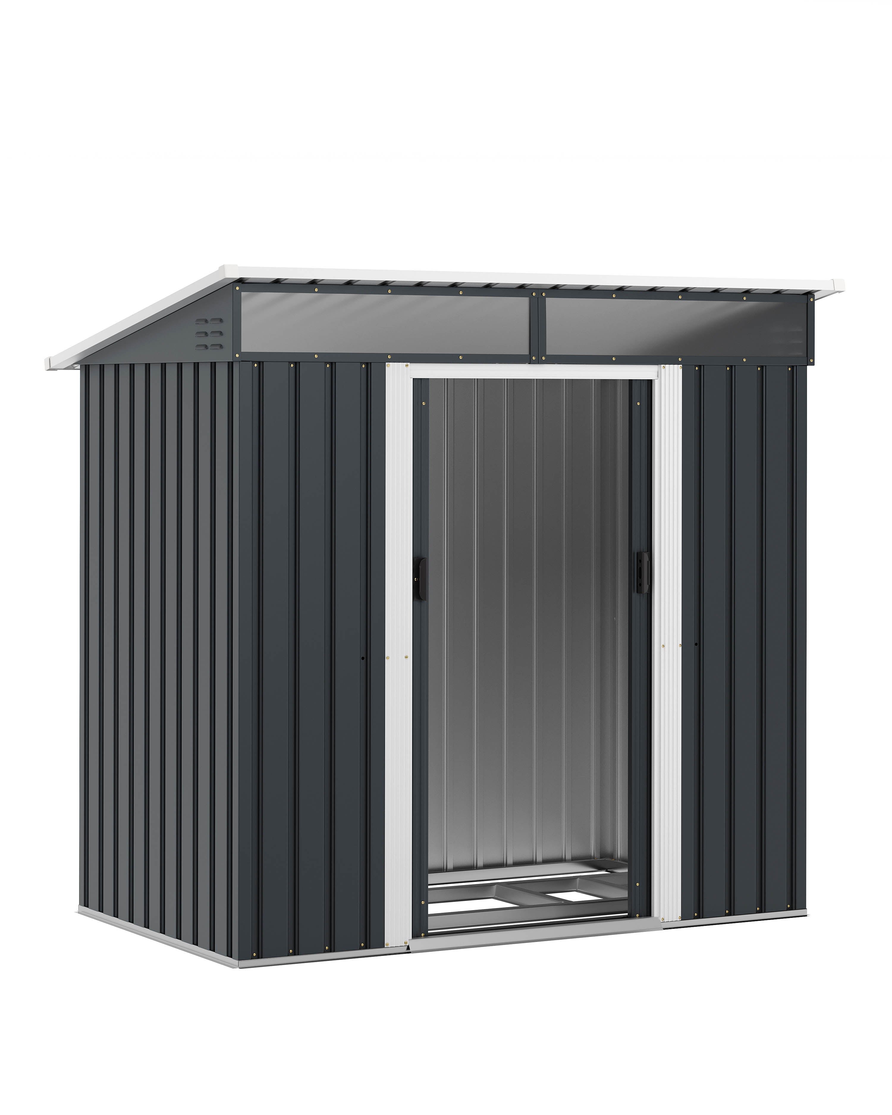 Smart Store Large Metal Bahçe Depolama Kulübesi