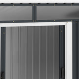 Smart Store Large Metal Bahçe Depolama Kulübesi