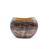Solo Bronz-Gold Metal Saksı Küçük