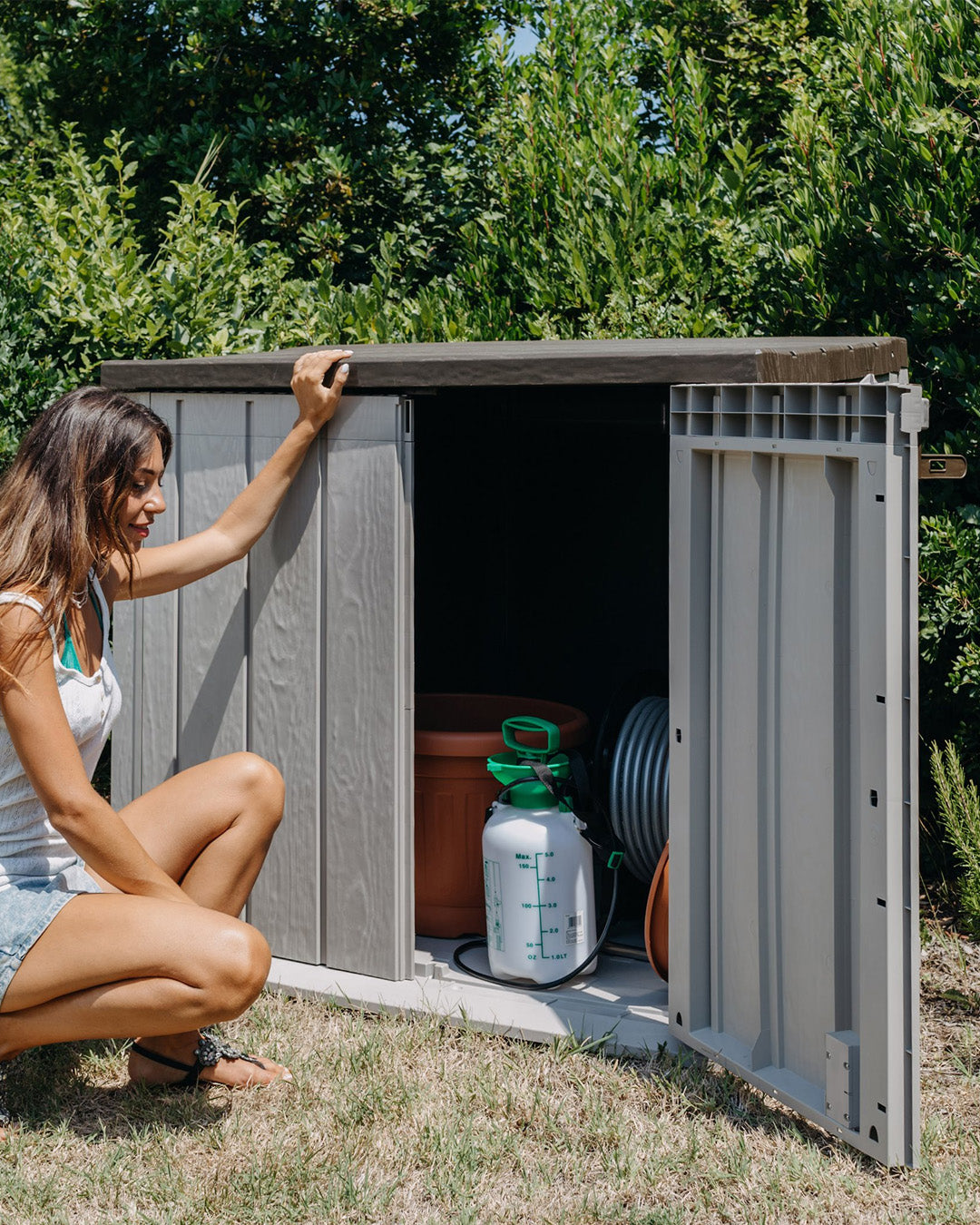 Storaway Antrasit/Gri Bahçe Dolabı