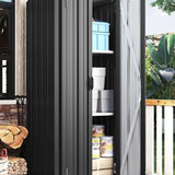 Stormax Metal Bahçe Dolabı Antrasit