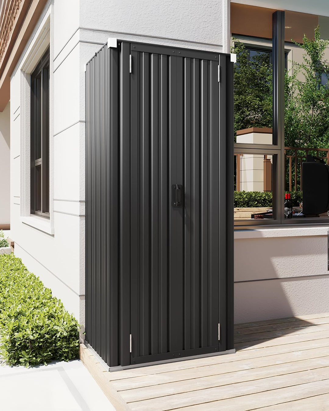 Stormax Metal Bahçe Dolabı Antrasit