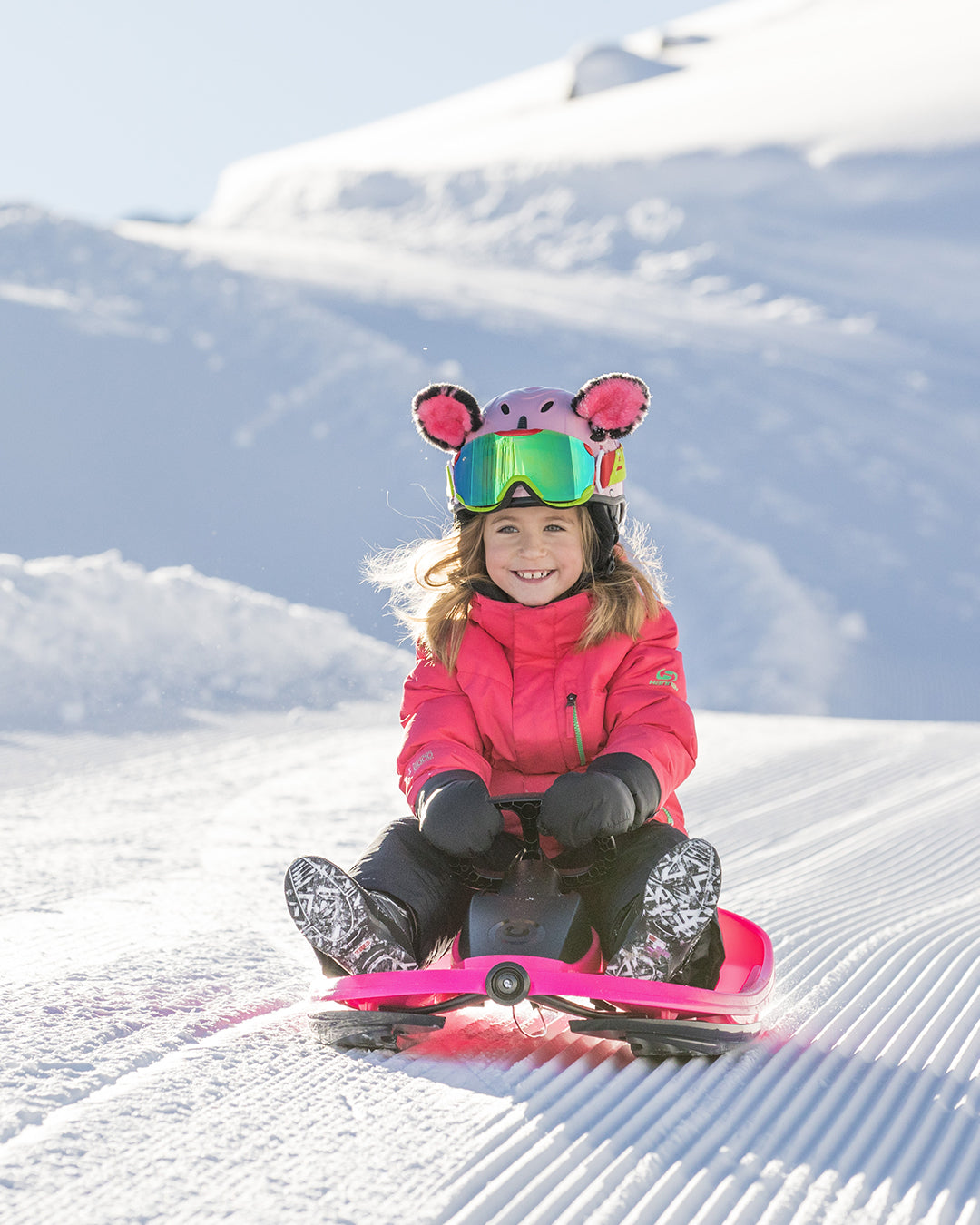 Stratos – Direksiyonlu Yarış Kızağı - Pembe