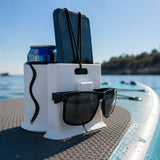 SUP Board Telefon, Gözlük ve İçecek Tutucu Beyaz