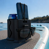 SUP Board Telefon, Gözlük ve İçecek Tutucu Siyah