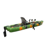 Sup Pro Tek Kişilik Pedallı Balıkçı Kanosu Yeşil Kamuflaj