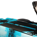 Sup Pro Tek Kişilik Pedallı Balıkçı Kanosu Mavi Kamuflaj