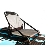 Sup Pro Tek Kişilik Pedallı Balıkçı Kanosu Mavi Kamuflaj