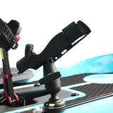 Sup Pro Tek Kişilik Pedallı Balıkçı Kanosu Mavi Kamuflaj
