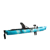 Sup Pro Tek Kişilik Pedallı Balıkçı Kanosu Mavi Kamuflaj