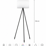 Tamboury Kablosuz RGB LED Lambader