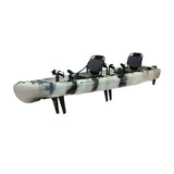 Tango Balıkçı Kanosu Beyaz-Gri-Siyah